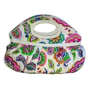Vera Bradley Palm Beach Gardens Print Clutch Handbag